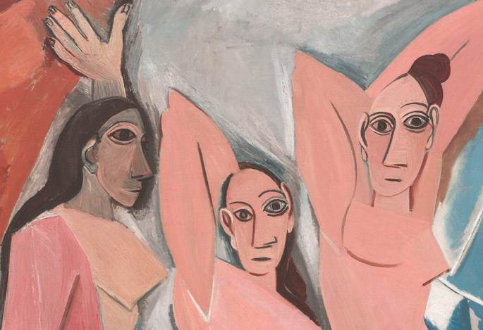 Cuadro Las señoritas de Avignon de Pablo Picasso características