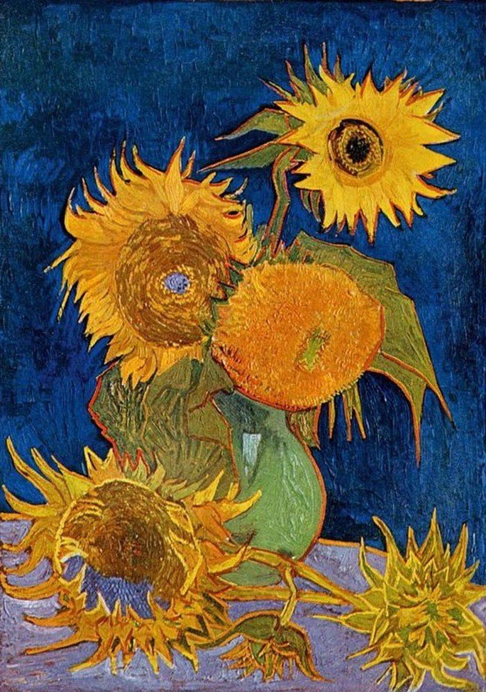 Los girasoles de van Gogh: análisis y significado de las series de Arlés y  París - Cultura Genial