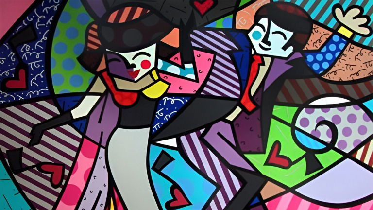 10 obras de Romero Britto (comentadas)