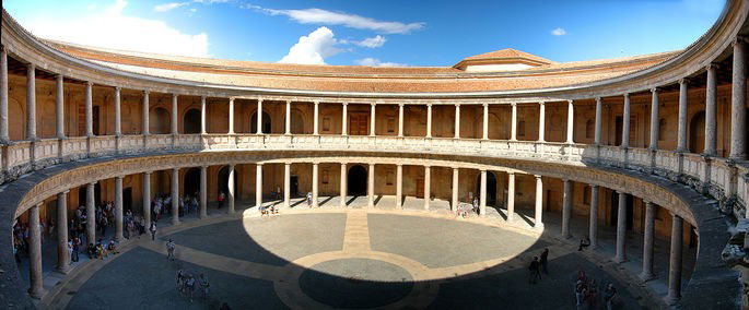 Palacio de Carlos V en Granada, de Pedro Machuca