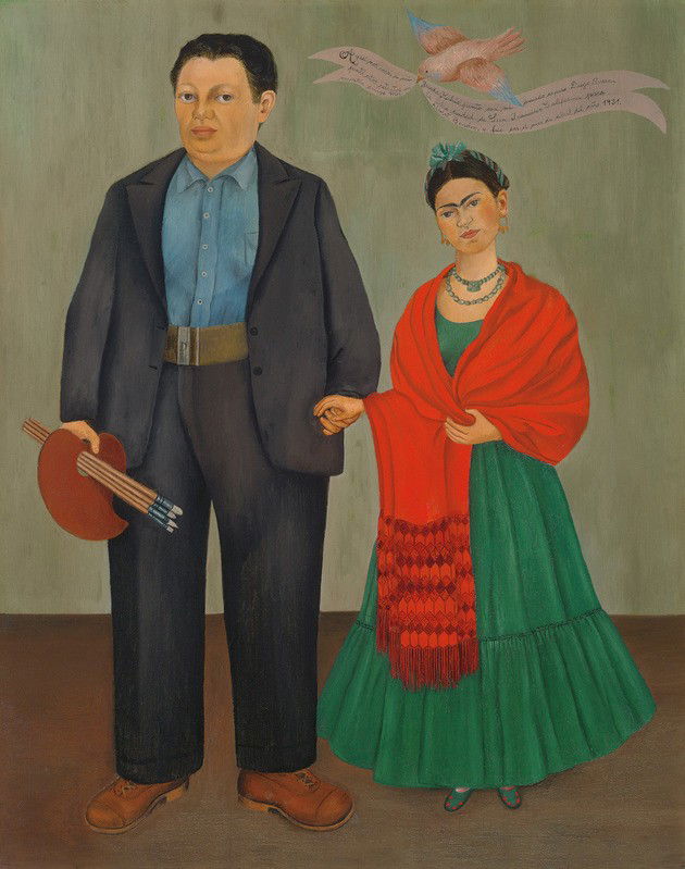 1931 Frida y Diego Rivera 1931 óleo sobre lienzo 100 x 79 cm San Francisco Museum of Modern Art San Francisco