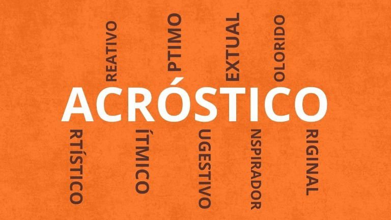 Poemas acrósticos: definición y ejemplos famosos