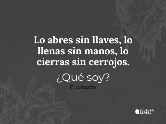 Adivinanza corazón