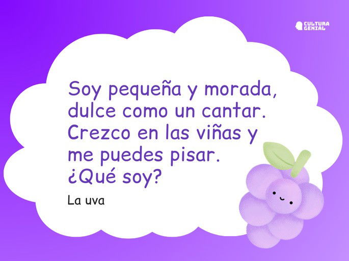 Adivinanzas de frutas 2