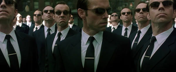 Personaje del Agente Smith.