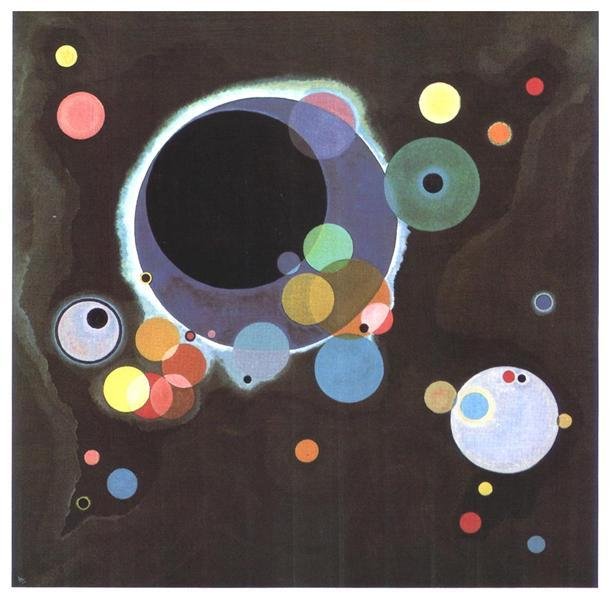 Algunos círculos (1926) - Wassily Kandinsky