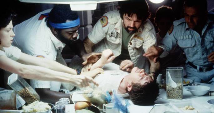 Fotograma de la película Alien el octavo pasajero