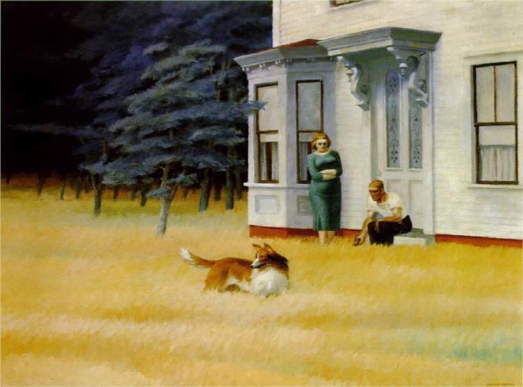 Atardecer en Cape Cod Edward Hopper