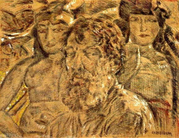 autorretrato con muñecas
