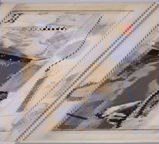 Rauschenberg Autorretrato 1965