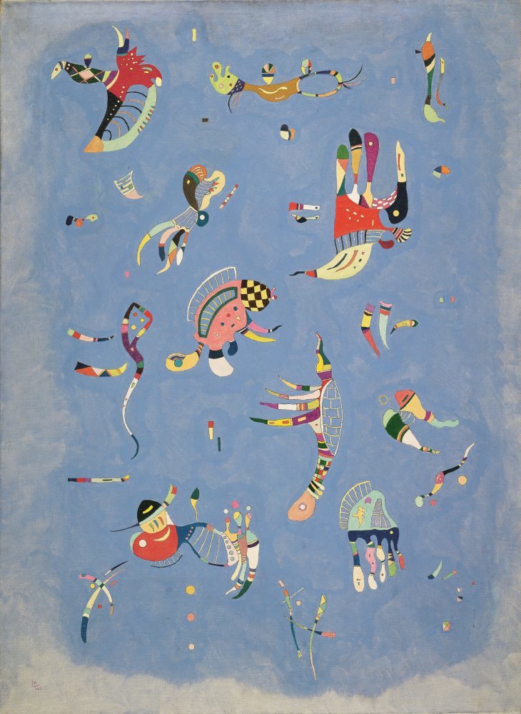 Azul celeste (1940) Wasiily Kandinsky