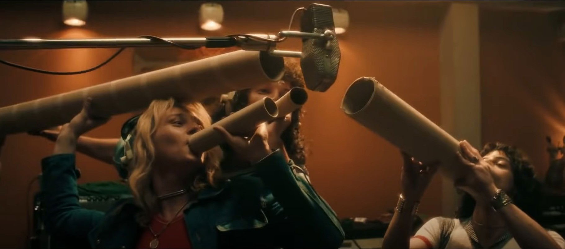 Escena de grabación en la película Bohemian Rhapsody