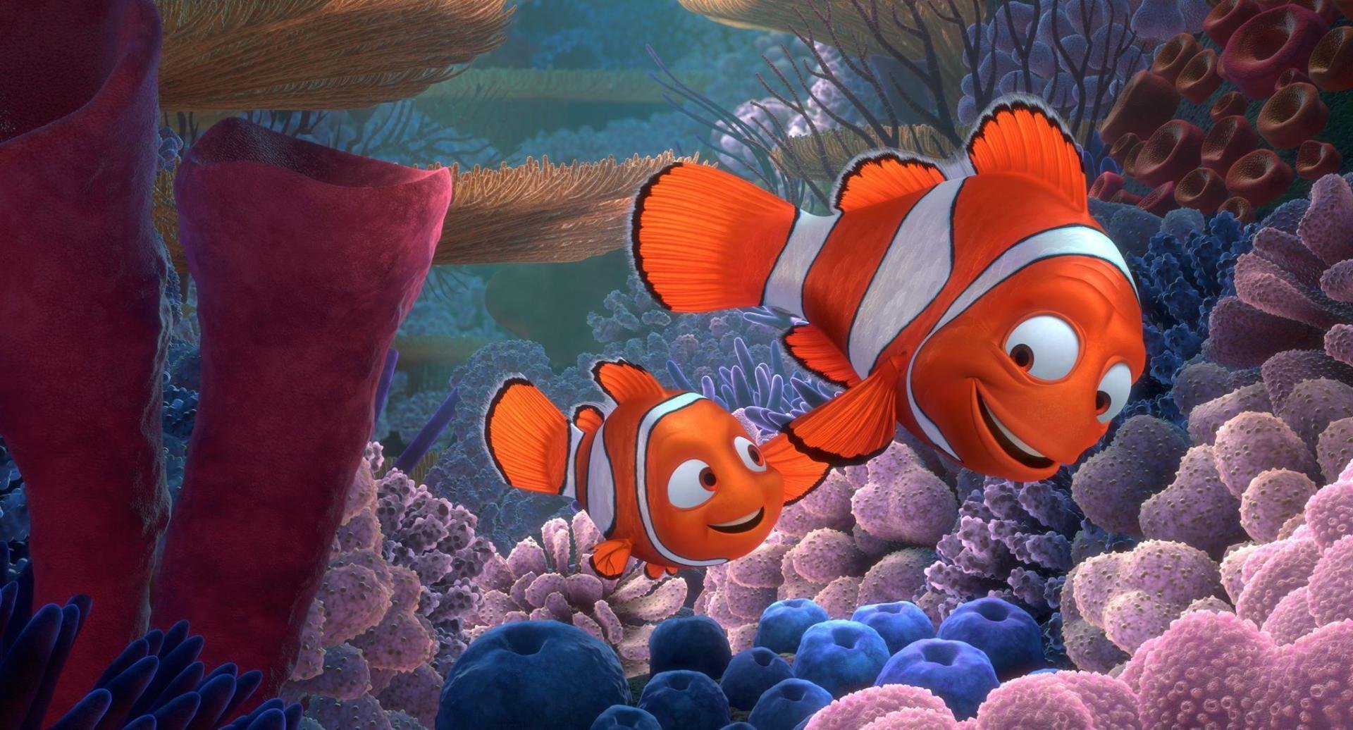 Fotograma de la película Buscando a Nemo
