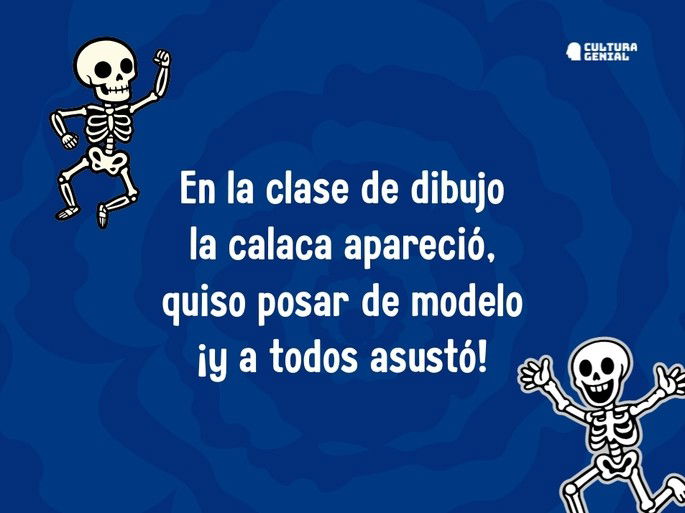 Calaveritas literarias para niños 1
