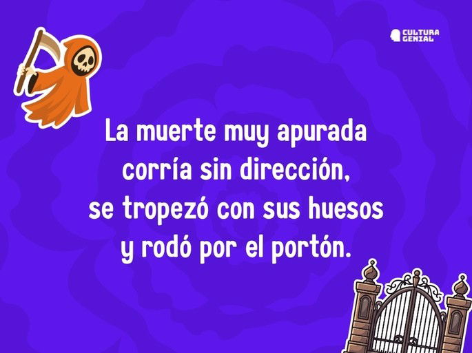 Calaveritas literarias para niños 2