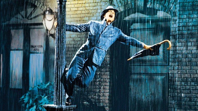 Fotograma de la película Cantando bajo la lluvia