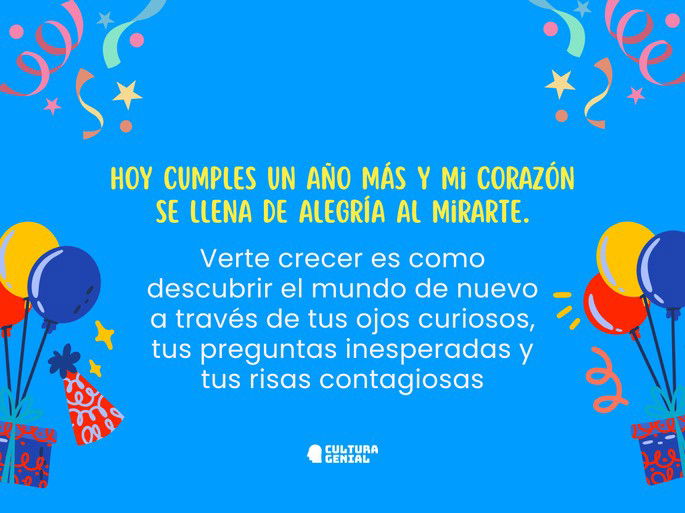 Carta de cumpleaños para un hijo 1