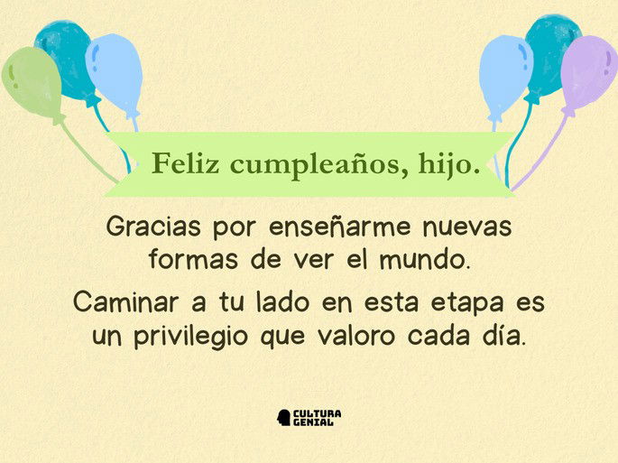 Carta de cumpleaños para un hijo 4
