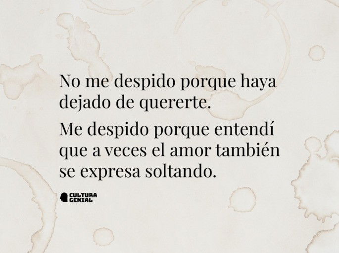 Carta de despedida a un amor 1