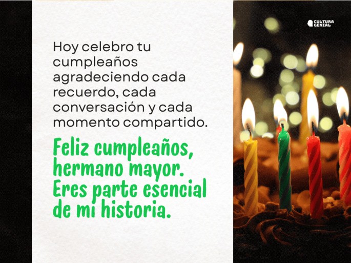 Carta para mi hermano en su cumpleaños 3