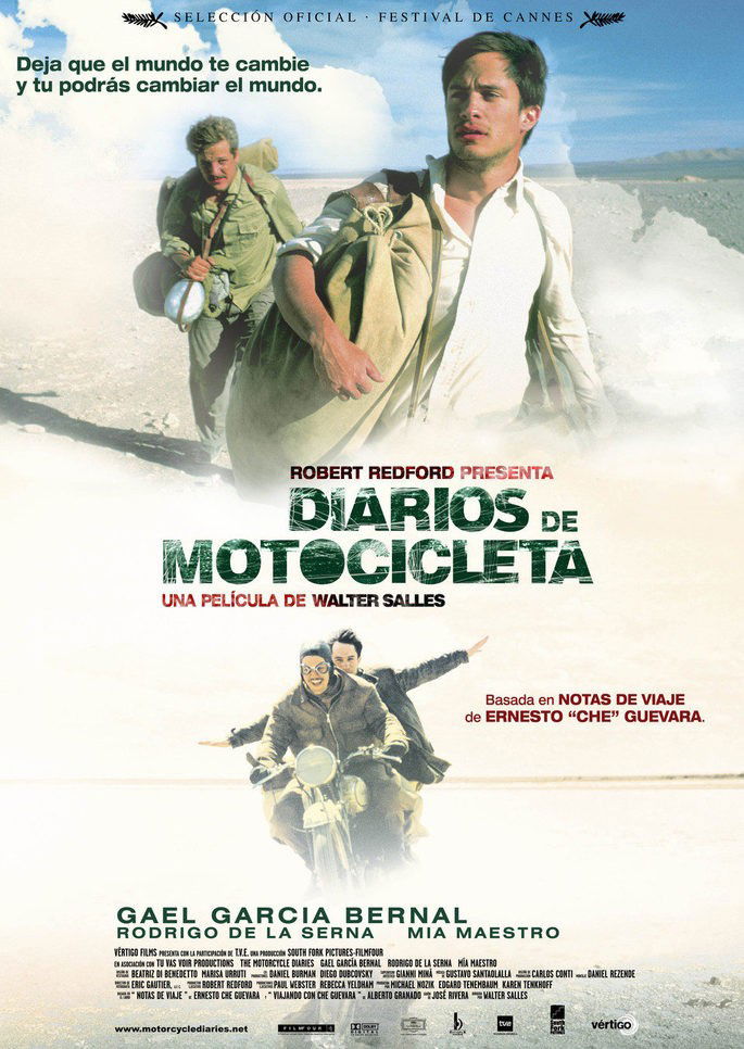 Cartel Diarios de Motocicleta