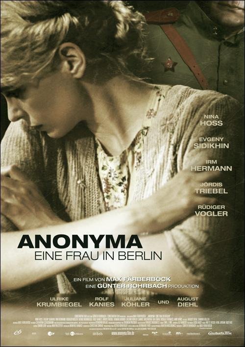 Cartel película Anónima una mujer en Berlín