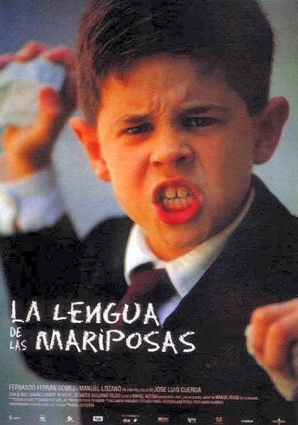 Cartel película La lengua de las mariposas
