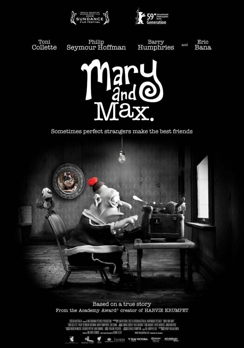 Cartel película Mary and Max