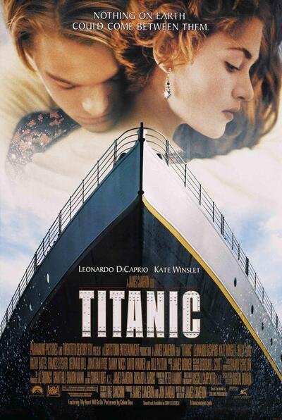 Cartel película Titanic (1997)