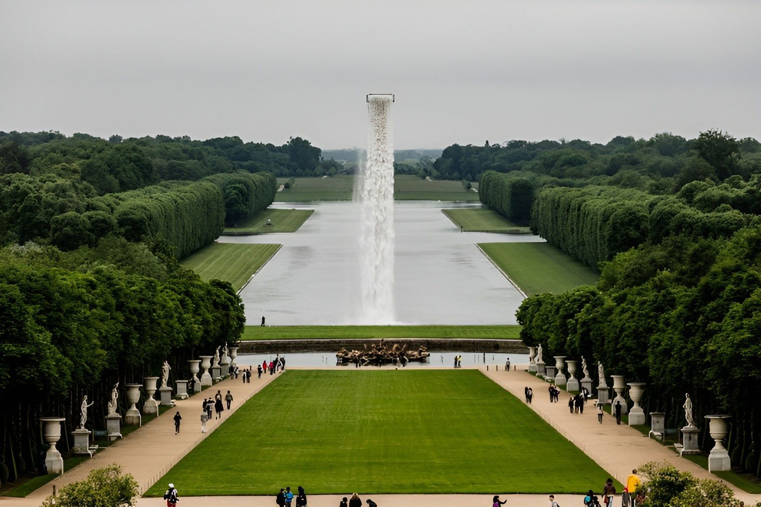 Cascada Versalles Olafur Eliasson