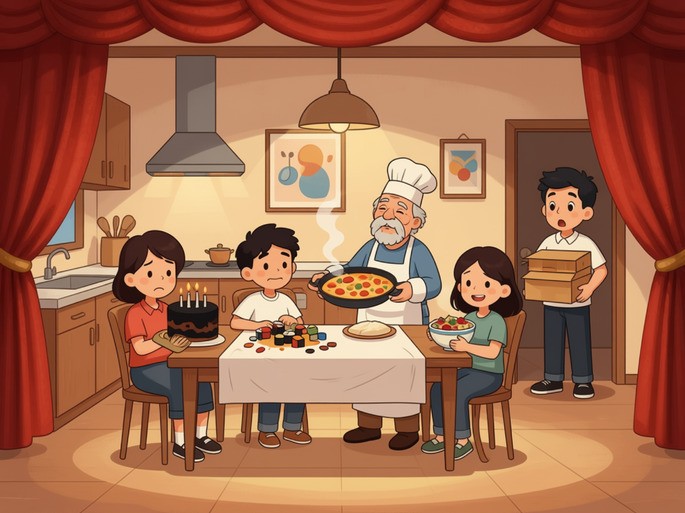 La cena sorpresa