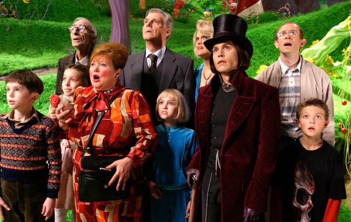 Fotograma de la película Charlie y la fábrica de chocolate