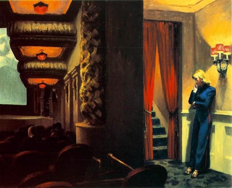 Cine de Nueva York - Edward Hopper