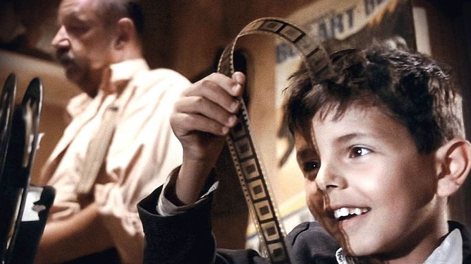Fotograma de la película Cinema Paradiso