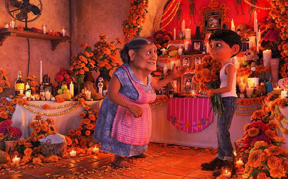 Fotograma de la película Coco