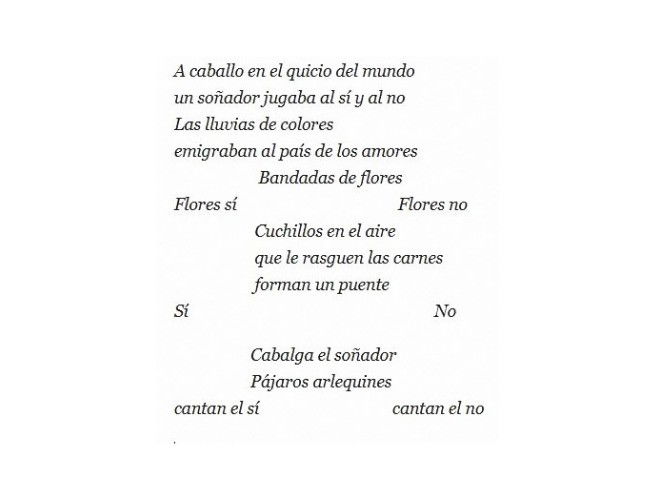 Poema Columpio de Gerardo Diego