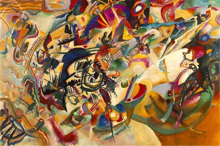 Composición VII (1915) - Wassily Kandinsky