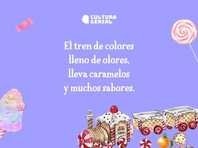 El tren de colores