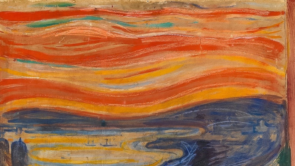 Pintura Original Del Grito De Edvard Munch La Historia De El Grito La