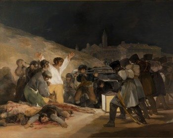 Cuadro El 3 de mayo de 1808 en Madrid de Goya