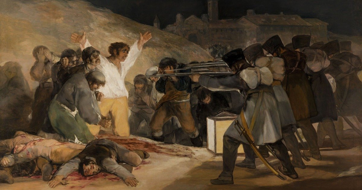 Cuadro El 3 de mayo de 1808 en Madrid de Goya: historia, análisis y  significado - Cultura Genial