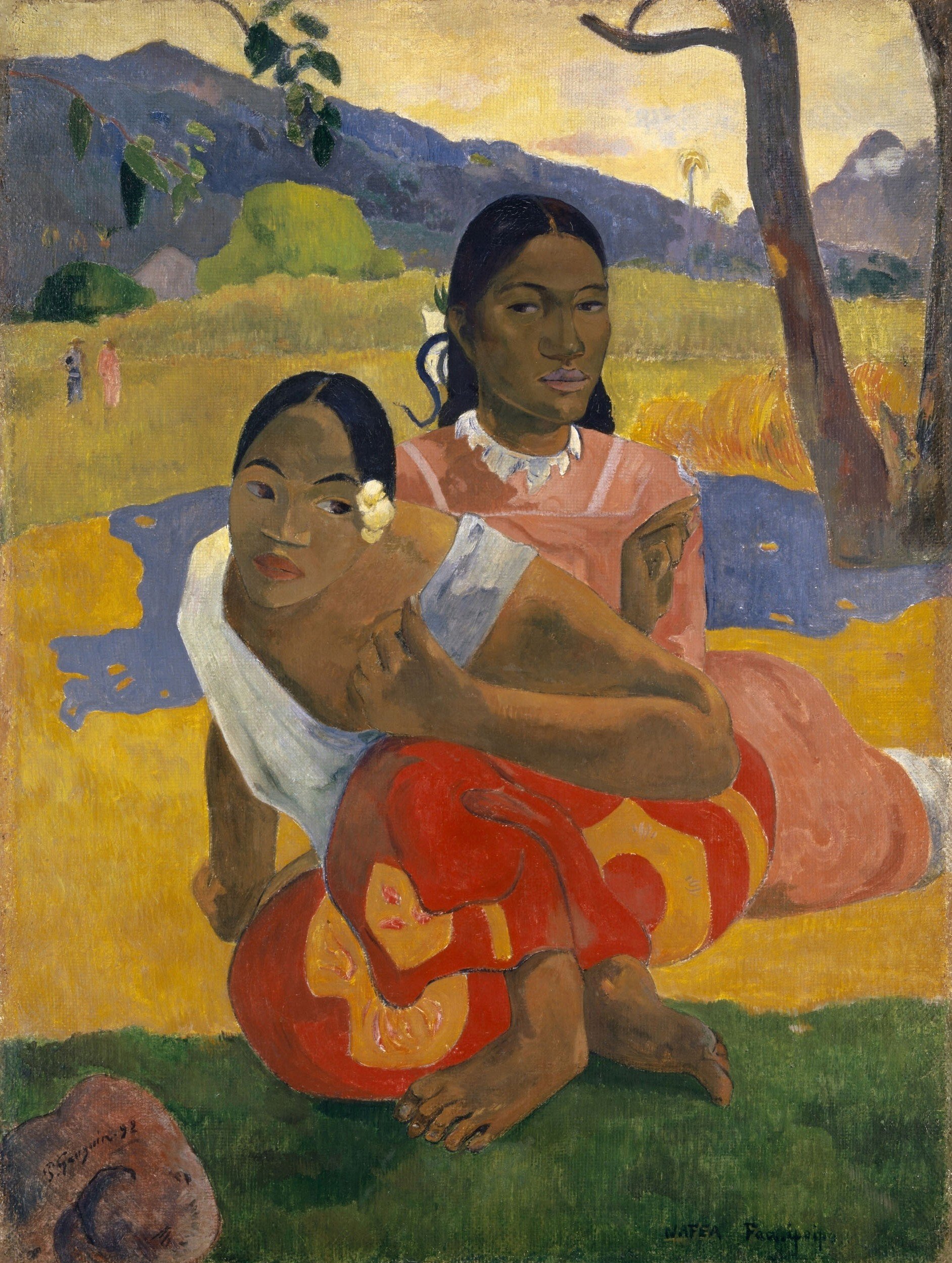 ¿Cuándo te casas - Paul Gauguin