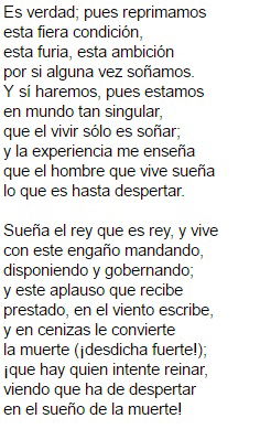 Significado De La Vida Es Sueño De Pedro Calderón De La Barca - Cultura ...