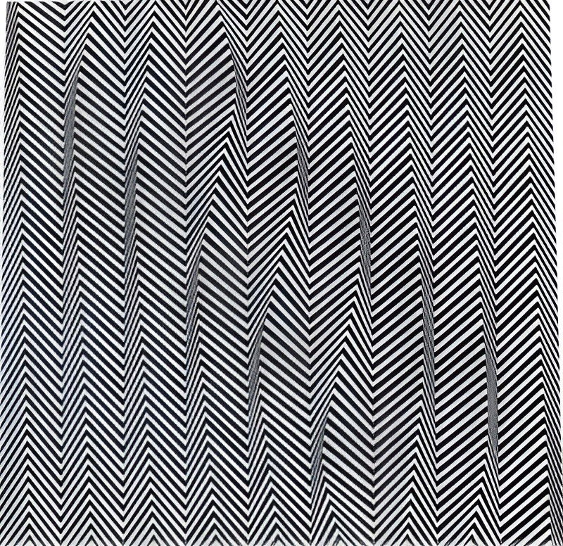 Descending - Bridget Riley