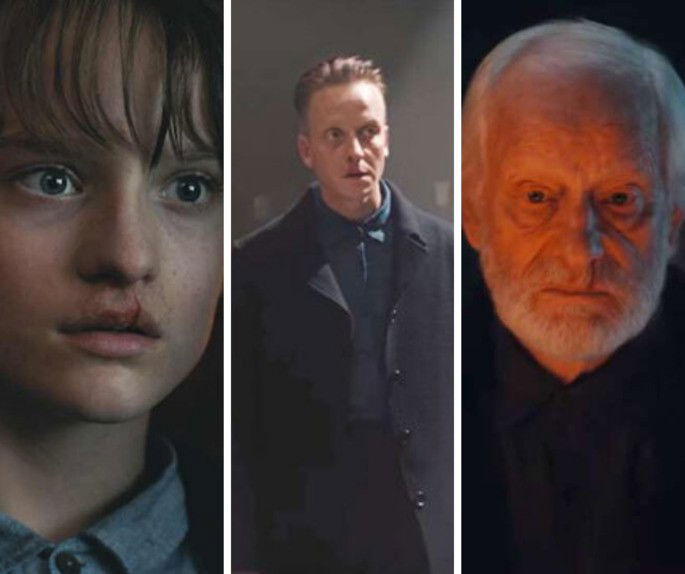 Fotografía del personaje desconocido en dark, de niño, de adulto y de anciano