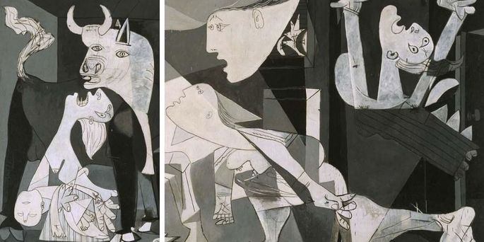 guernica mujeres detalle