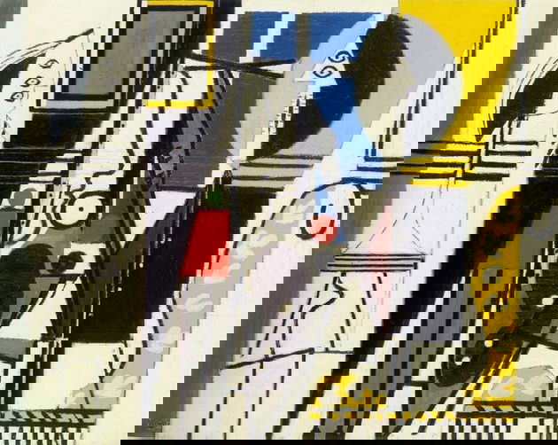 el artista y la modelo