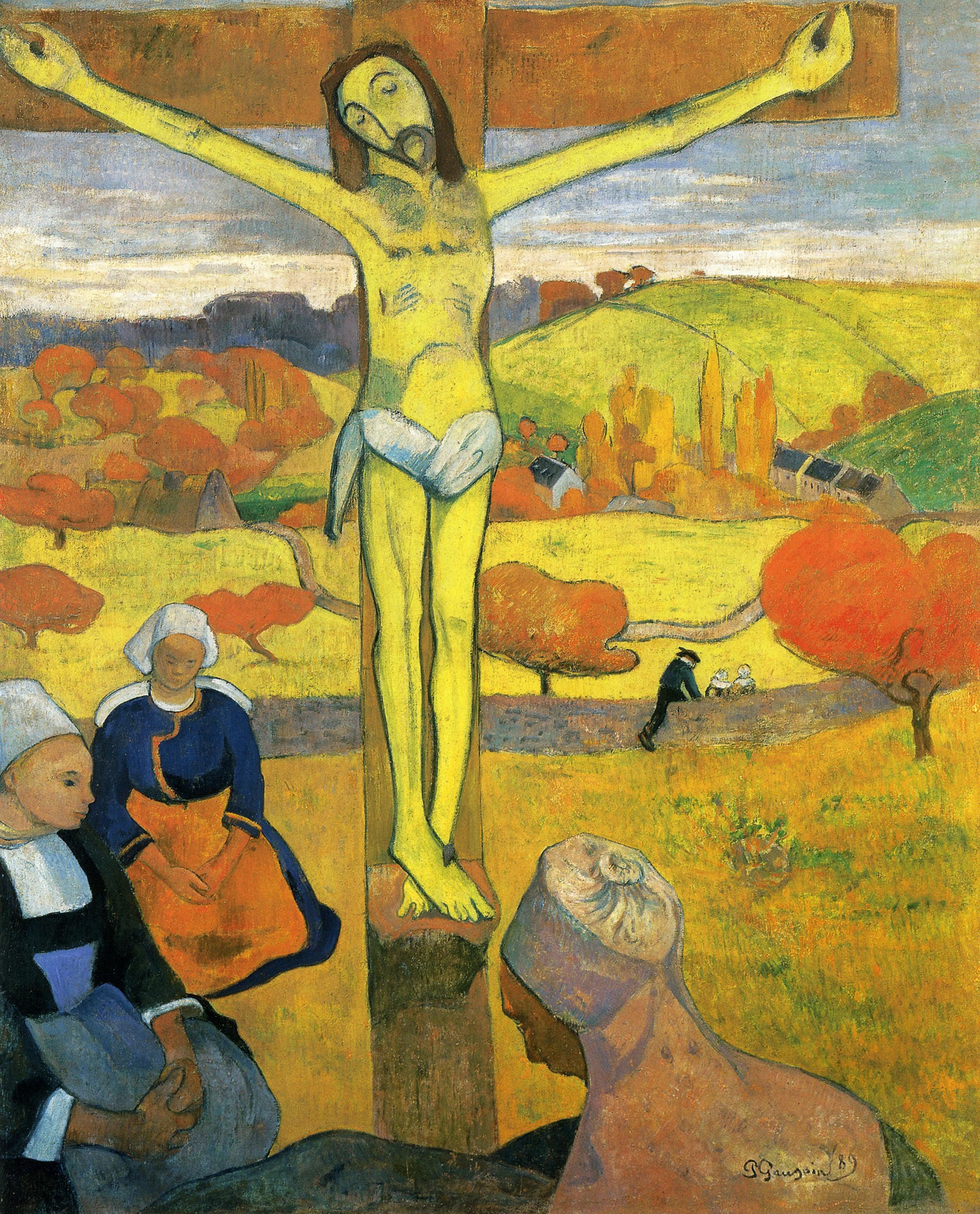 El cristo amarillo - Paul Gauguin