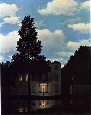 El imperio de las luces René Magritte