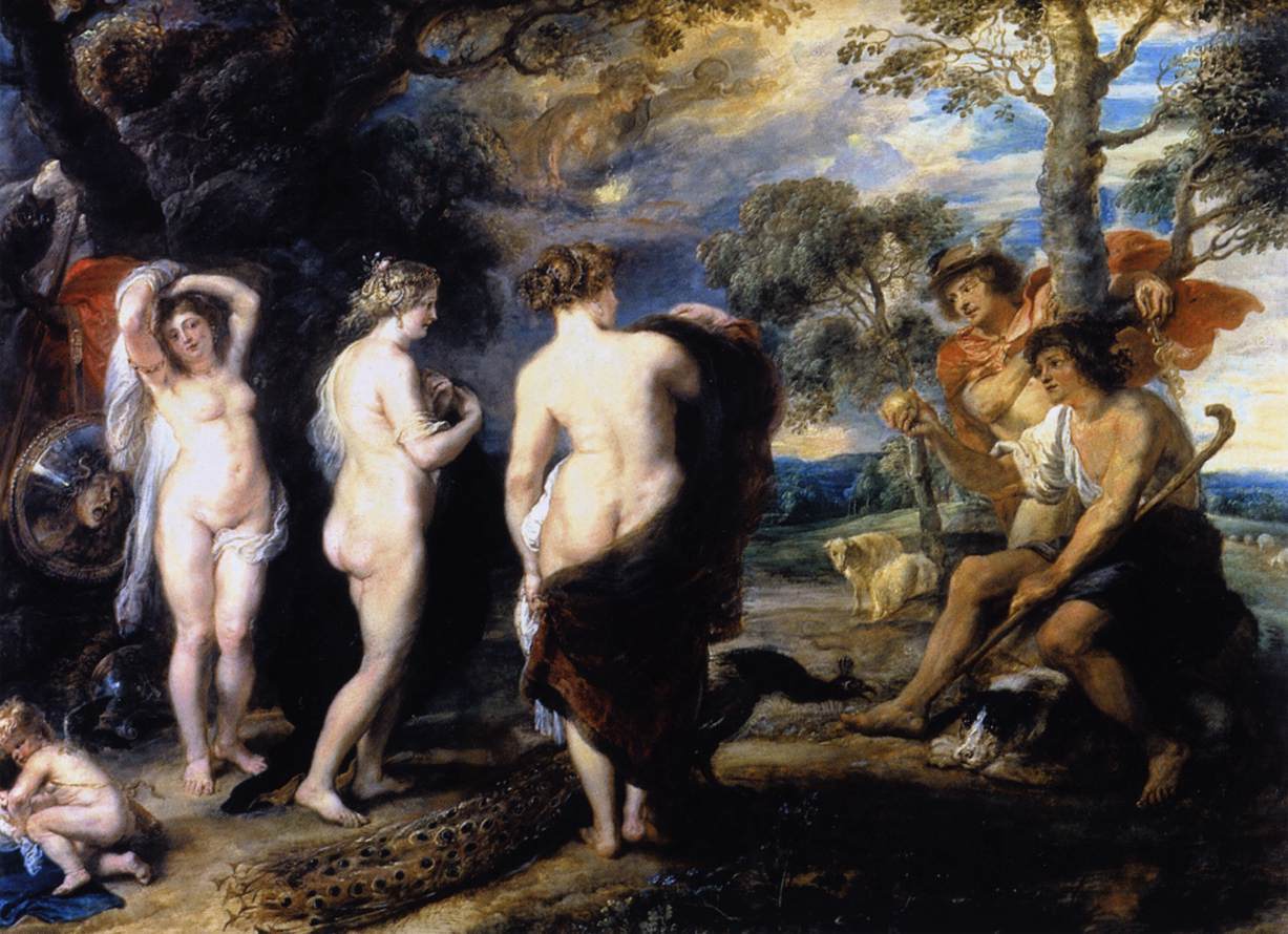 El juicio de Paris Rubens